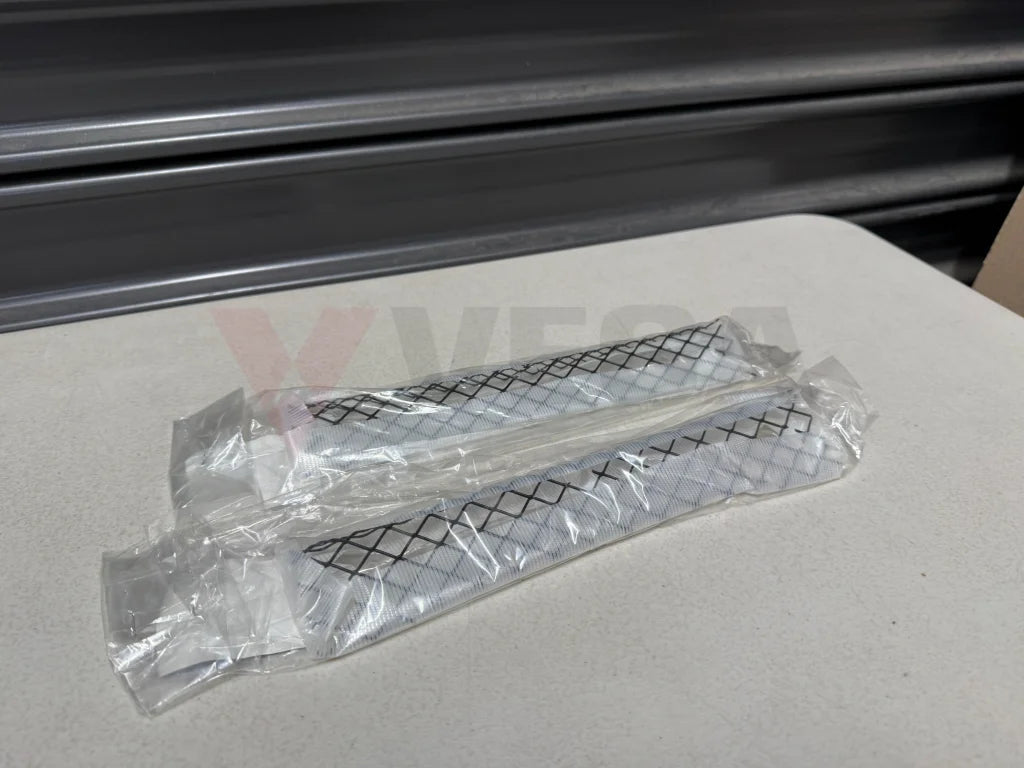Front Bumper Mesh Set (2-piece) to suit Mitsubishi Lancer Evolution 7 CT9A MR957470 - Vega Autosports