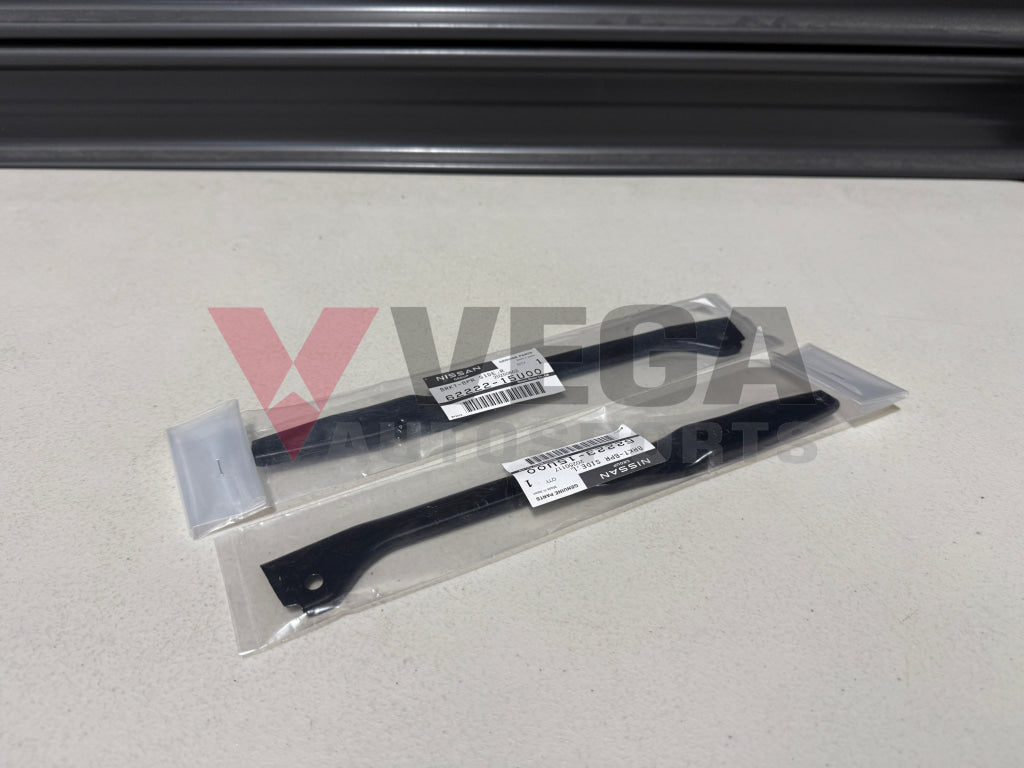 Front Bumper Side Bracket Set RHS / LHS to suit Nissan Skyline R33 GTS T 62222 15U00 / 62223 15U00 Exterior