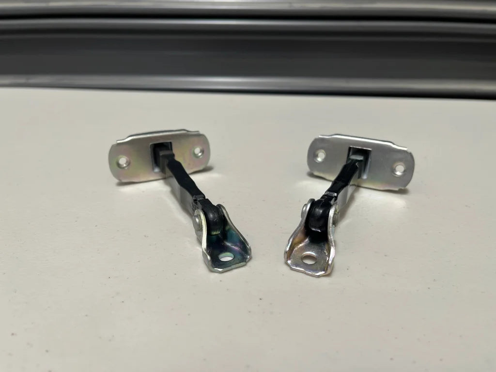 Front Door Check Strap / Link (2-Peice) To Suit Mitsubishi Lancer Evolution 7 8 9 Ct9A Exterior