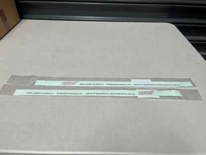 Front Door Decal to suit Subaru Impreza STi GDB 2001-2004 93063FE000 / 93063FE020 Emblems Badges and Decals