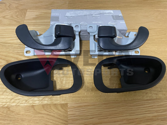 Front Door Handle Set, Interior (4-piece) to suit Mitsubishi Lancer Evolution 4 / 5 / 6 / 6.5 CN9A CP9A - Vega Autosports