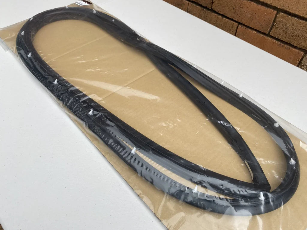 Genuine Mitsubishi Front Door Weatherstrip LHS to suit Mitsubishi Lancer Evo 4 / 5 / 6 / 6.5 TME, CP9A, CN9A - Vega Autosports