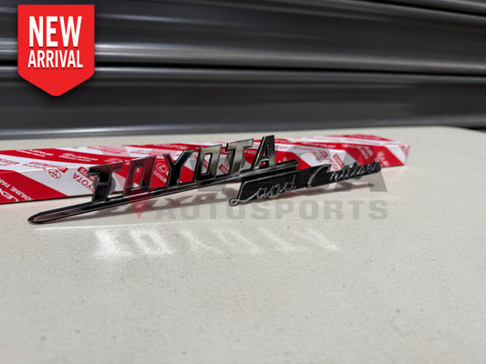 Front Fender Emblem Badge to suit Toyota Landcruiser 40 Series 1969-74 75305-60011 Emblems Badges and Decals