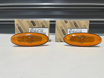 Front Fender Turn Indicator Set (Rhs & Lhs) To Suit Mazda Fd3S B01W-51-120 Electrical