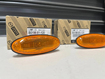 Front Fender Turn Indicator Set (Rhs & Lhs) To Suit Mazda Fd3S B01W-51-120 Electrical