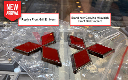 Front Grill Emblem to suit Mitsubishi Lancer Evolution 4-6 TME *EOI* MR108637 Emblems Badges and Decals