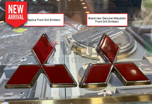 Front Grill Emblem to suit Mitsubishi Lancer Evolution 4-6 TME *EOI* MR108637 Emblems Badges and Decals