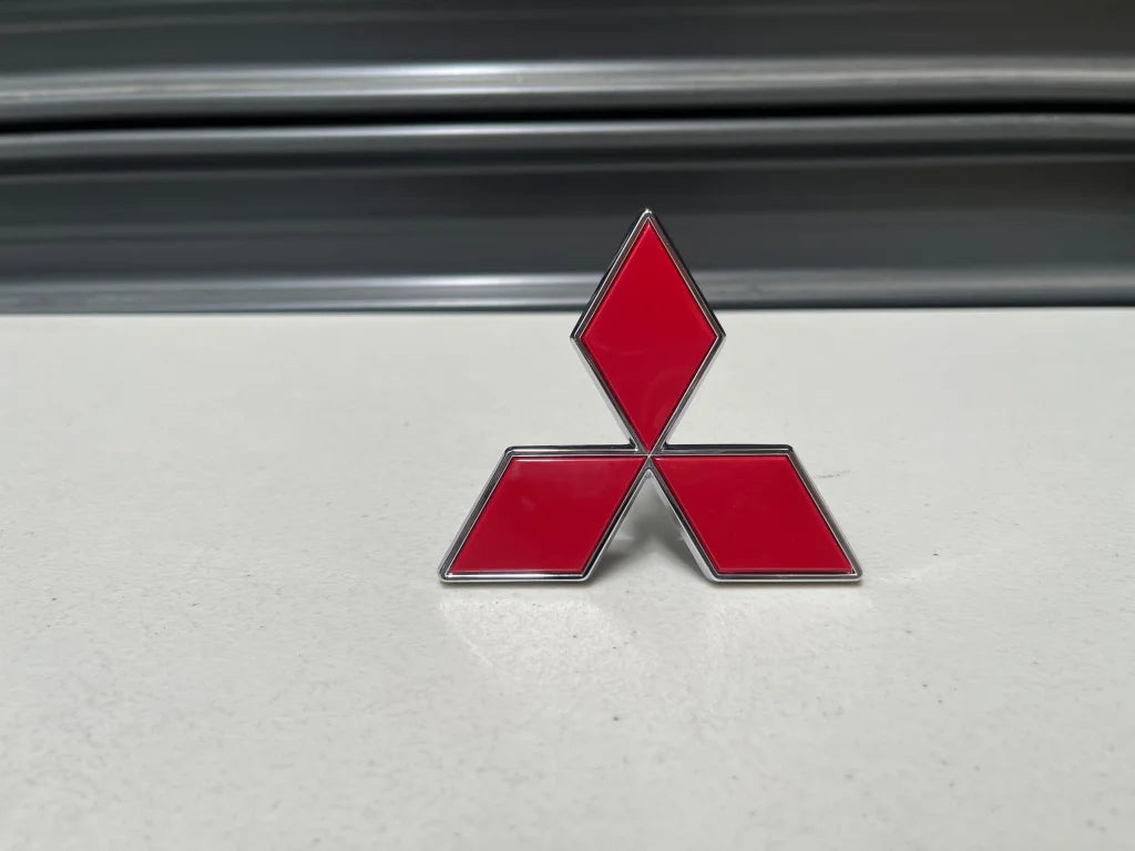 Front Grille Emblem Diamond To Suit Mitsubishi Pajero 89-00 V32 V33 Mb619578 Emblems Badges And