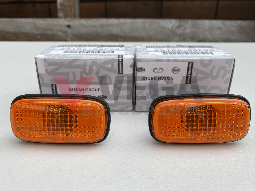 Front Guard Amber Indicator Set (2-Piece) To Suit Nissan Silvia S15 Electrical