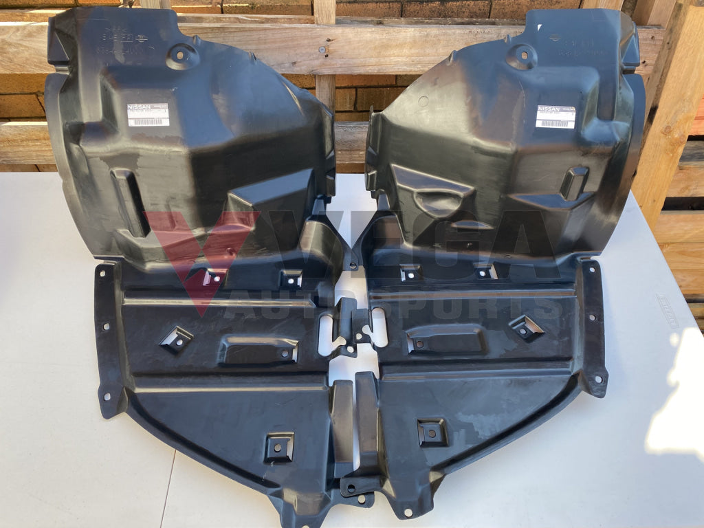 Front Guard Liner (Lip to Front Wheel Arch) - Pair to suit Nissan Skyline R33 GTR - Vega Autosports