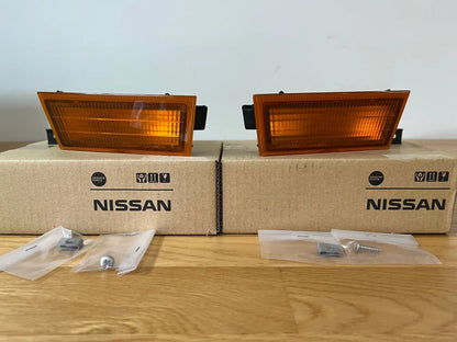 Front Indicator Extension Set Rhs / Lhs To Suit Nissan Silvia S14 Jdm Series 2 Electrical