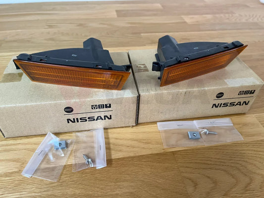 Front Indicator Extension Set Rhs / Lhs To Suit Nissan Silvia S14 Jdm Series 2 Electrical