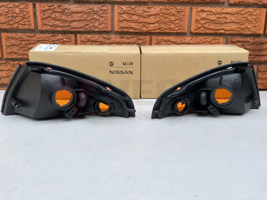 Front Indicator Housing Lens Set to suit Nissan Skyline R32 GTR - Vega Autosports