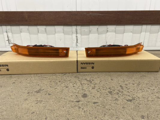 Front Indicator Lamp Set (Rhs & Lhs) To Suit Nissan Silvia S14 Series 2 Electrical
