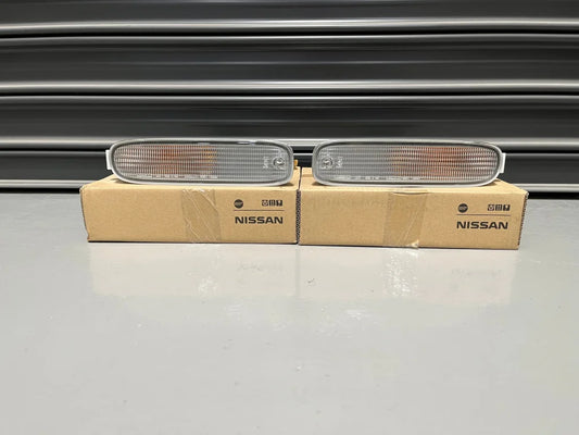 Front Indicator Set (Clear) To Suit Nissan 200Sx S14 Series 2 (S14A Aus / Uk) Exterior