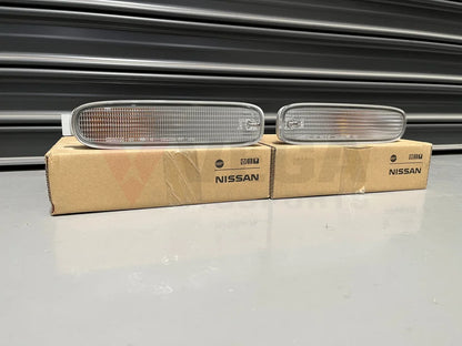 Front Indicator Set (Clear) To Suit Nissan 200Sx S14 Series 2 (S14A Aus / Uk) Exterior