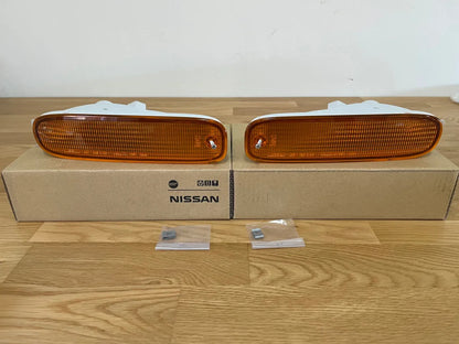 Front Indicator Set Rhs / Lhs To Suit Nissan Silvia S14 Adm Models Electrical