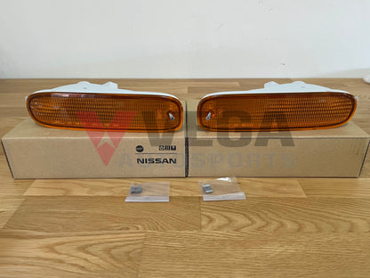 Front Indicator Set Rhs / Lhs To Suit Nissan Silvia S14 Adm Models Electrical