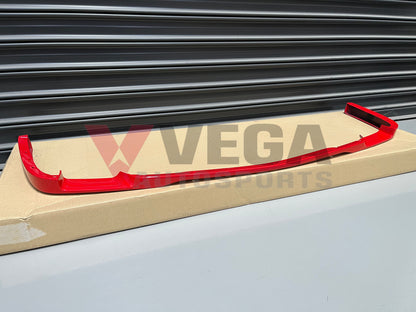 Front Lip / Spoiler (Passion Red R71) To Suit Mitsubishi Lancer Evolution 6.5 Tme Cp9A Exterior