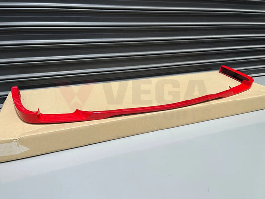 Front Lip / Spoiler (Passion Red R71) To Suit Mitsubishi Lancer Evolution 6.5 Tme Cp9A Exterior