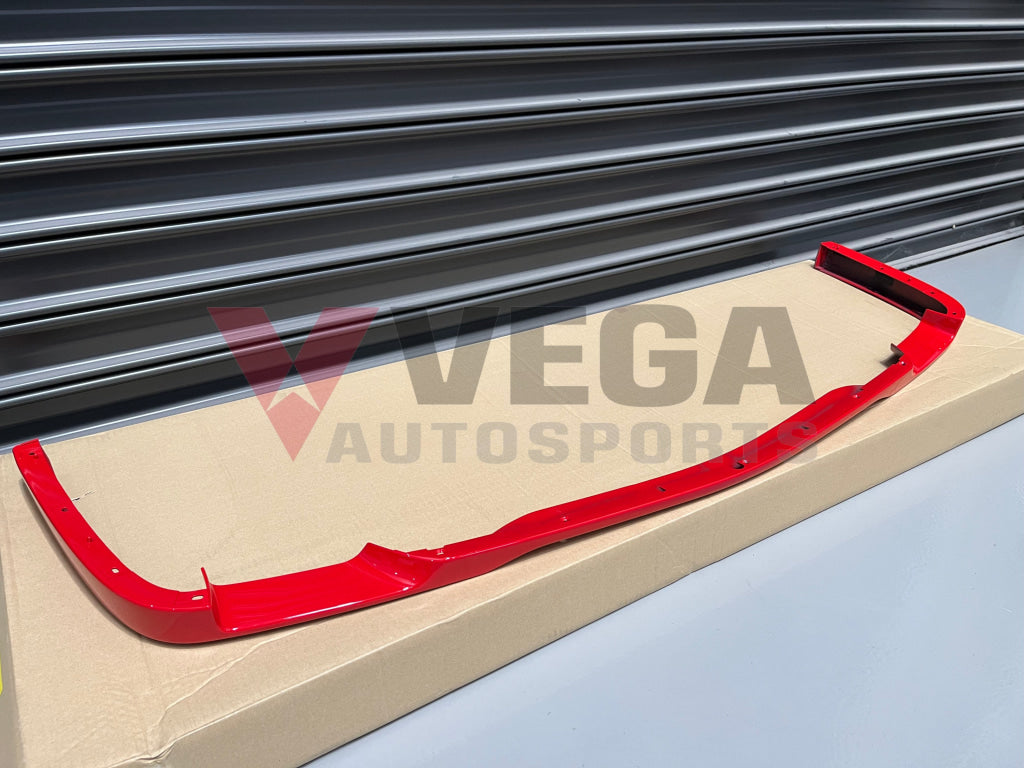 Front Lip / Spoiler (Passion Red R71) To Suit Mitsubishi Lancer Evolution 6.5 Tme Cp9A Exterior