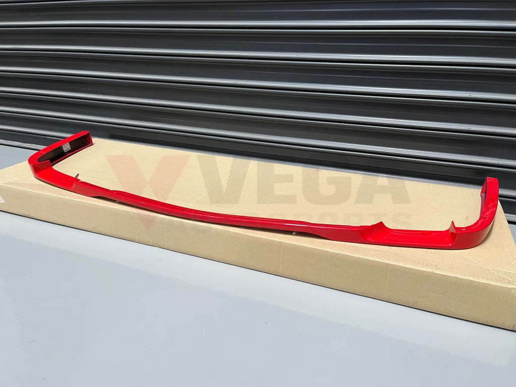 Front Lip / Spoiler (Passion Red R71) To Suit Mitsubishi Lancer Evolution 6.5 Tme Cp9A Exterior