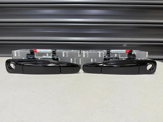 Front Outer Door Handle Assembly (RHS & LHS) GV1 to suit Nissan Skyline R34 GTR / GT-T / GT-V Exterior