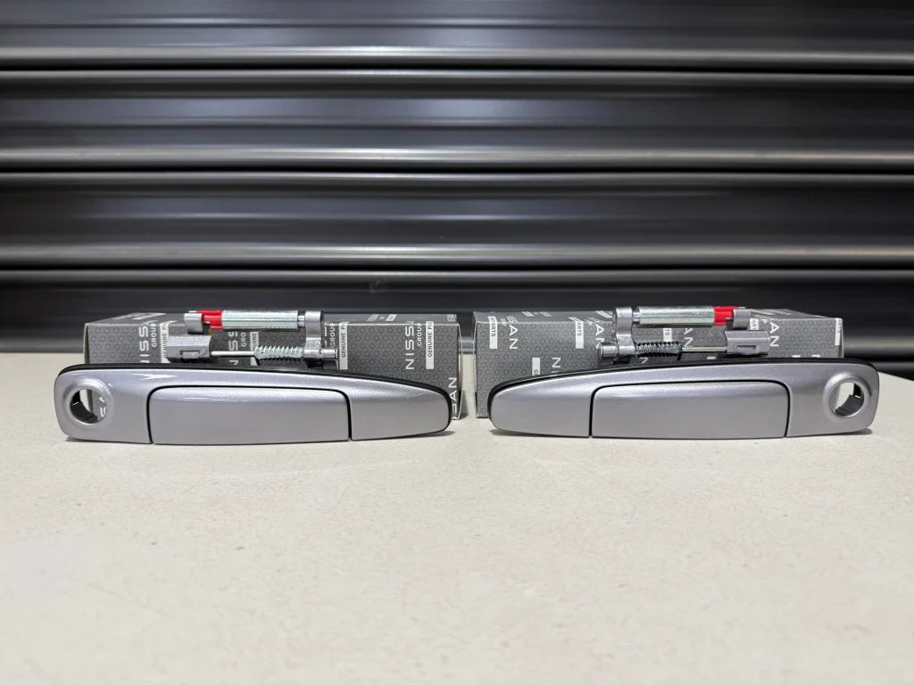 Front Outer Door Handle Assembly (RHS & LHS) KV2 to suit Nissan Skyline R34 GTR / GT-T / GT-V - Vega Autosports