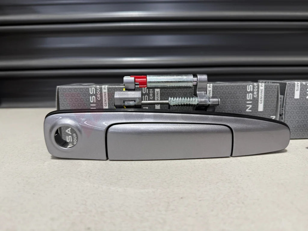 Front Outer Door Handle Assembly (RHS & LHS) KV2 to suit Nissan Skyline R34 GTR / GT-T / GT-V - Vega Autosports