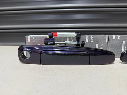 Front Outer Door Handle Assembly (RHS & LHS) LV4 to suit Nissan Skyline R34 GTR / GT-T / GT-V Exterior
