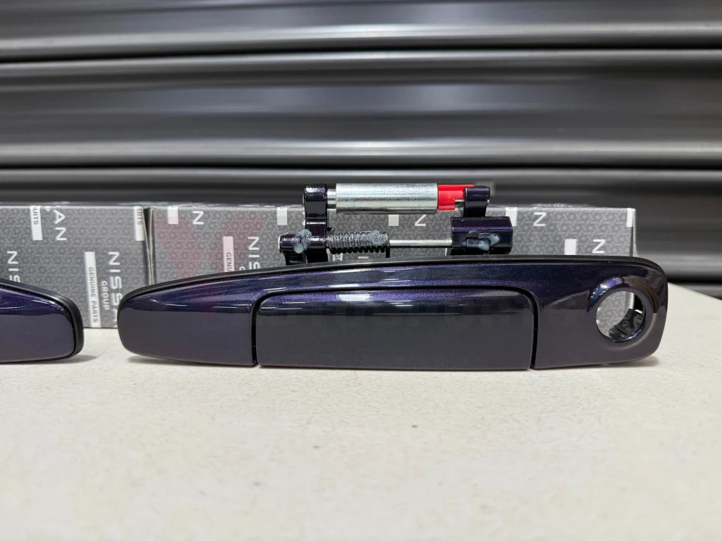 Front Outer Door Handle Assembly (RHS & LHS) LV4 to suit Nissan Skyline R34 GTR / GT-T / GT-V Exterior
