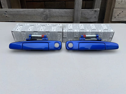 Front Outer Door Handle Assembly (Rhs & Lhs) Tv2 To Suit Nissan Skyline R34 Gtr / Gt-T Gt-V Exterior