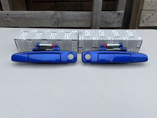 Front Outer Door Handle Assembly (Rhs & Lhs) Tv2 To Suit Nissan Skyline R34 Gtr / Gt-T Gt-V Exterior