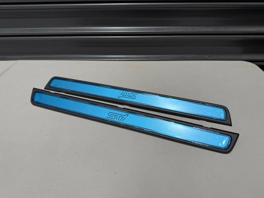 Front Outer Sill Cover Set RHS / LHS to suit Subaru Impreza WRX STI GRB / GVB 94060FG071JG Interior