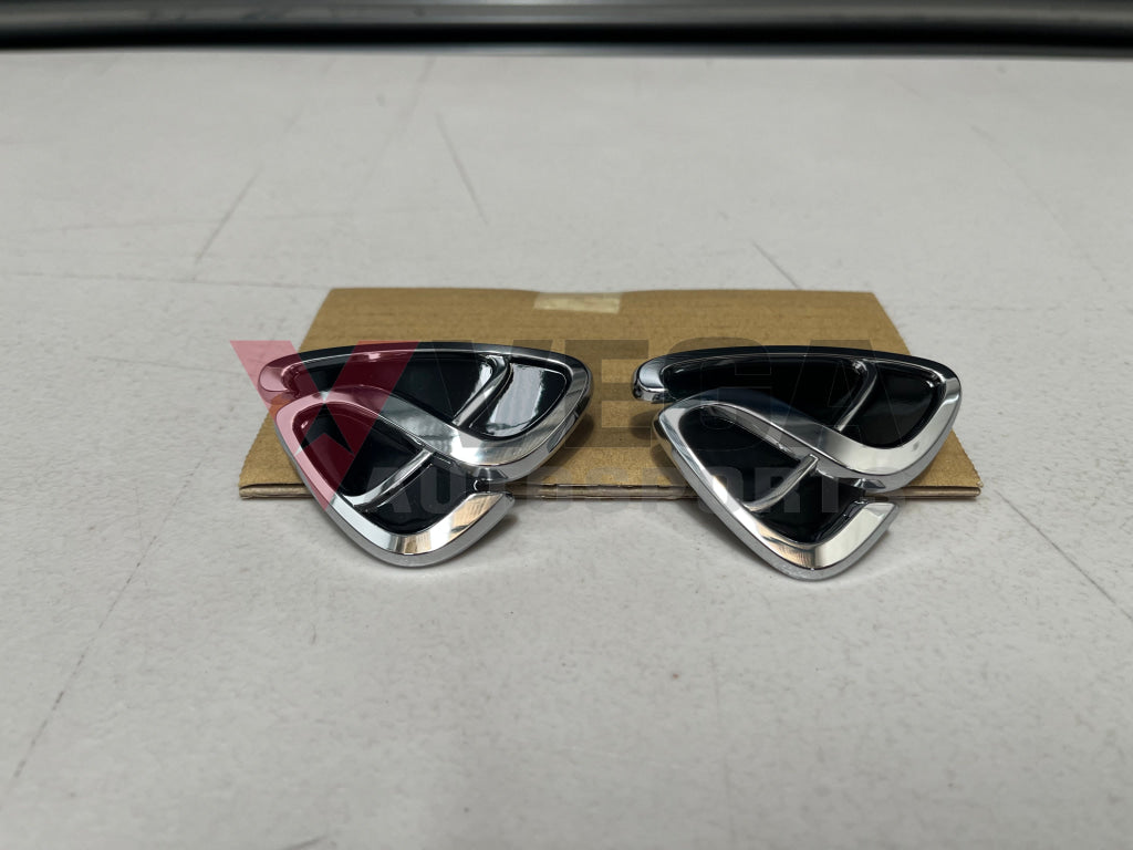 Front / Rear Black Efini Emblem To Suit Mazda Rx7 Fd3S 93-02 (F100-51-731A-00) Emblems Badges And