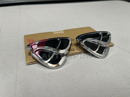 Front / Rear Black Efini Emblem To Suit Mazda Rx7 Fd3S 93-02 (F100-51-731A-00) Emblems Badges And