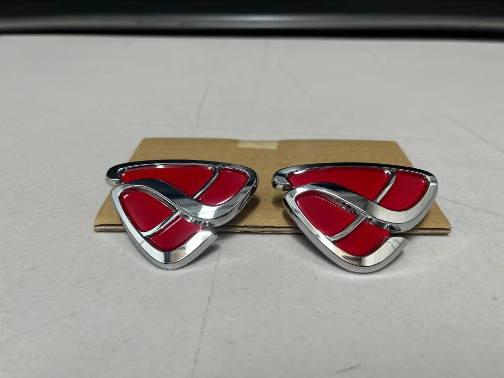 Front / Rear Red Efini Emblem To Suit Mazda Rx7 Fd3S 93-02 (F100-51-731A-10) Emblems Badges And