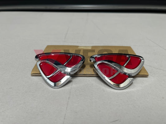 Front / Rear Red Efini Emblem To Suit Mazda Rx7 Fd3S 93-02 (F100-51-731A-10) Emblems Badges And