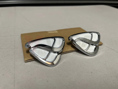 Front / Rear White Efini Emblem To Suit Mazda Rx7 Fd3S 93-02 (F100-51-731A-03) Emblems Badges And