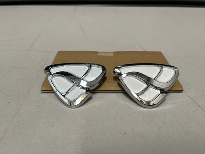 Front / Rear White Efini Emblem To Suit Mazda Rx7 Fd3S 93-02 (F100-51-731A-03) Emblems Badges And