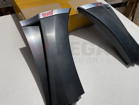 Front RHS & LHS Fender Molding Garnish Set to suit Subaru WRX STi 2011-2014 GRF GVF - Vega Autosports