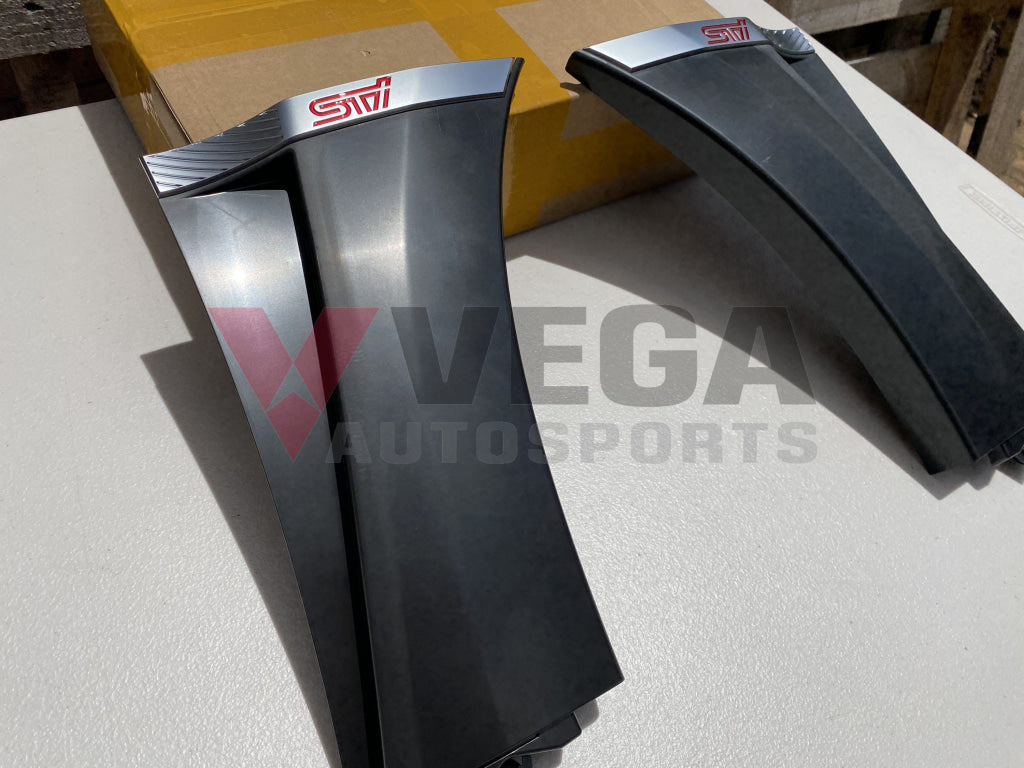 Front RHS & LHS Fender Molding Garnish Set to suit Subaru WRX STi 2011-2014 GRF GVF - Vega Autosports