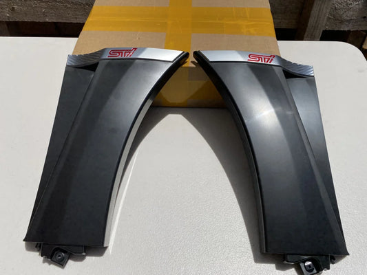 Front RHS & LHS Fender Molding Garnish Set to suit Subaru WRX STi 2011-2014 GRF GVF - Vega Autosports