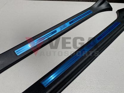 Front Scuff Plate Set (RHS & LHS) to suit Subaru WRX STI VAF 2015 ~ Onwards - Vega Autosports