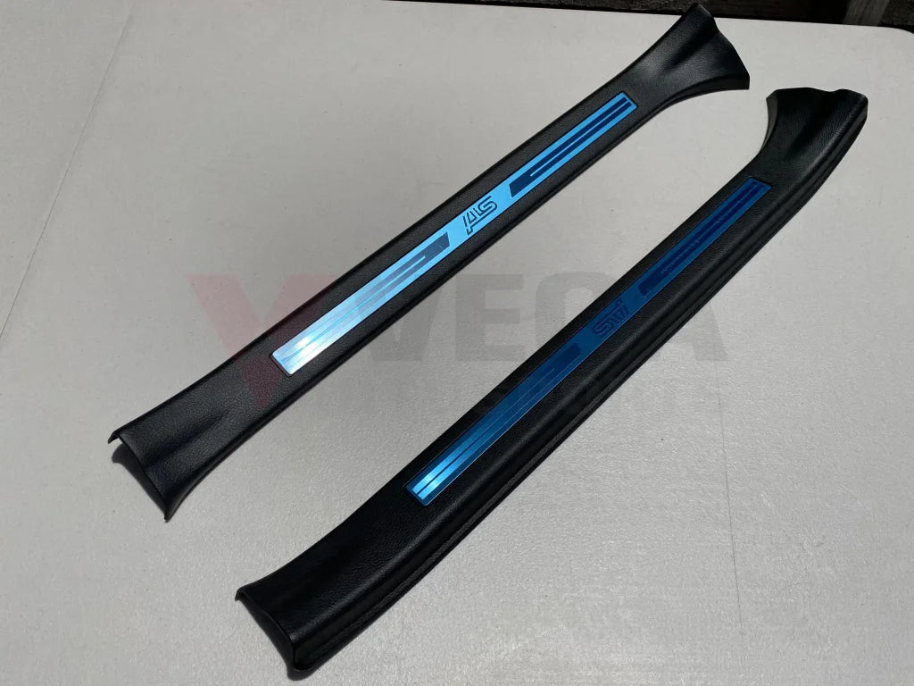 Front Scuff Plate Set (RHS & LHS) to suit Subaru WRX STI VAF 2015 ~ Onwards - Vega Autosports