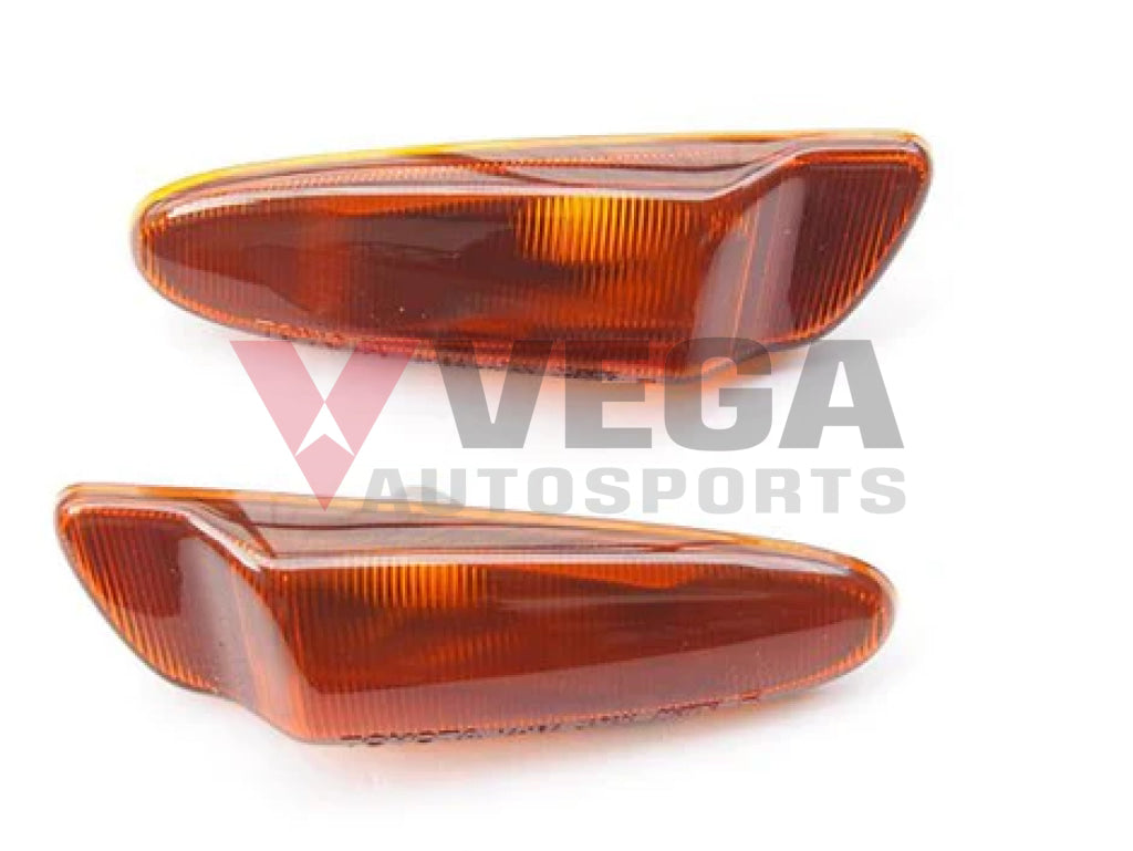 Front Side Bumper Indicators to suit Toyota Supra JZA80 Series 2 96-02 81731-14180 / 81741-14170 Electrical