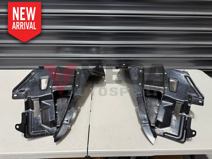 Front Splash Guard Set (RHS / LHS) to suit Nissan Fairlady 300ZX Z32 63840-45P10 / 63841-45P10 Exterior