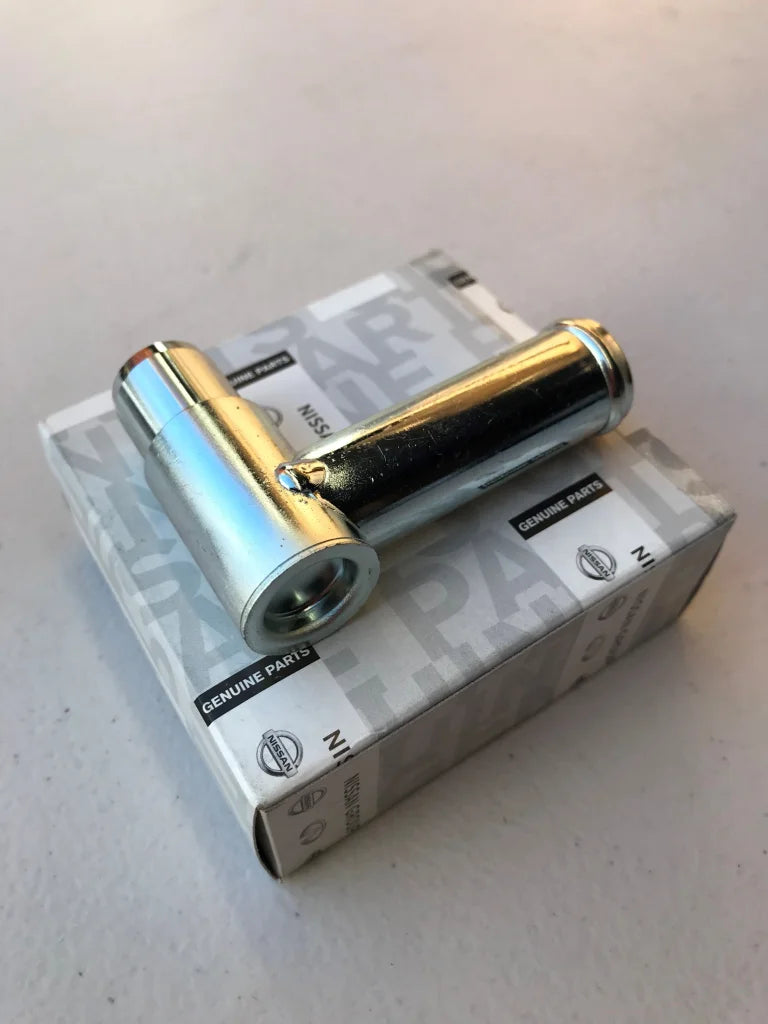 Front Water Connector (Engine Block) to suit Nissan Skyline R32 GTR, R33 GTR & R34 GTR - RB26DETT - Vega Autosports