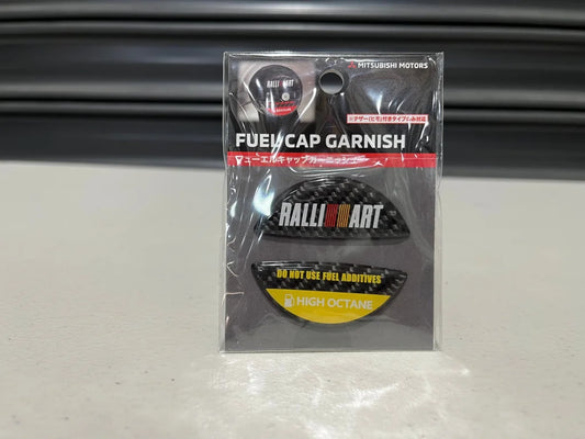 Fuel Cap Garnish Ralliart High Octane To Suit Various Mitsubishi Models - Srg20013H Emblems Badges
