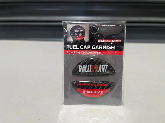 Fuel Cap Garnish Ralliart Regular Octane To Suit Various Mitsubishi Models - Srg20013R Emblems